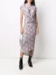 Image 2 of Paco Rabanne floral-print wrap midi dress