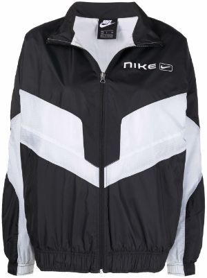 black windbreaker mens nike