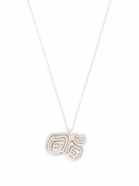 KAY KONECNA Maja Crescent pendant necklace
