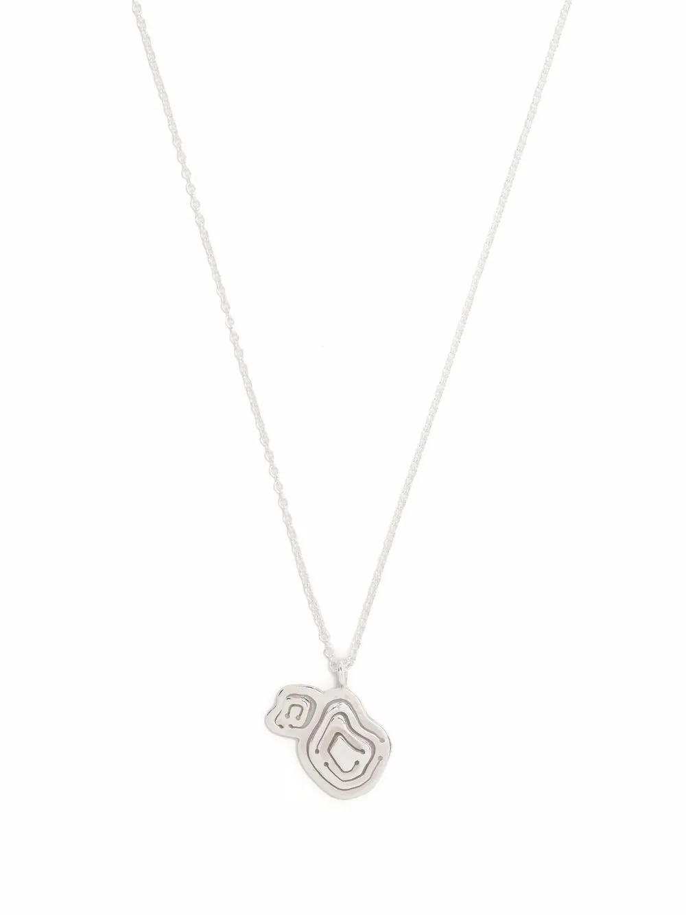 

KAY KONECNA Maja Cluster pendant necklace - Silver