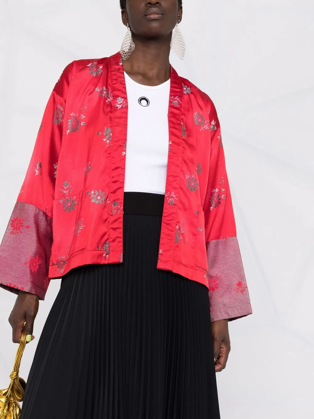 Comme Des Garçons Comme Des Garçons Metallic jack Rood