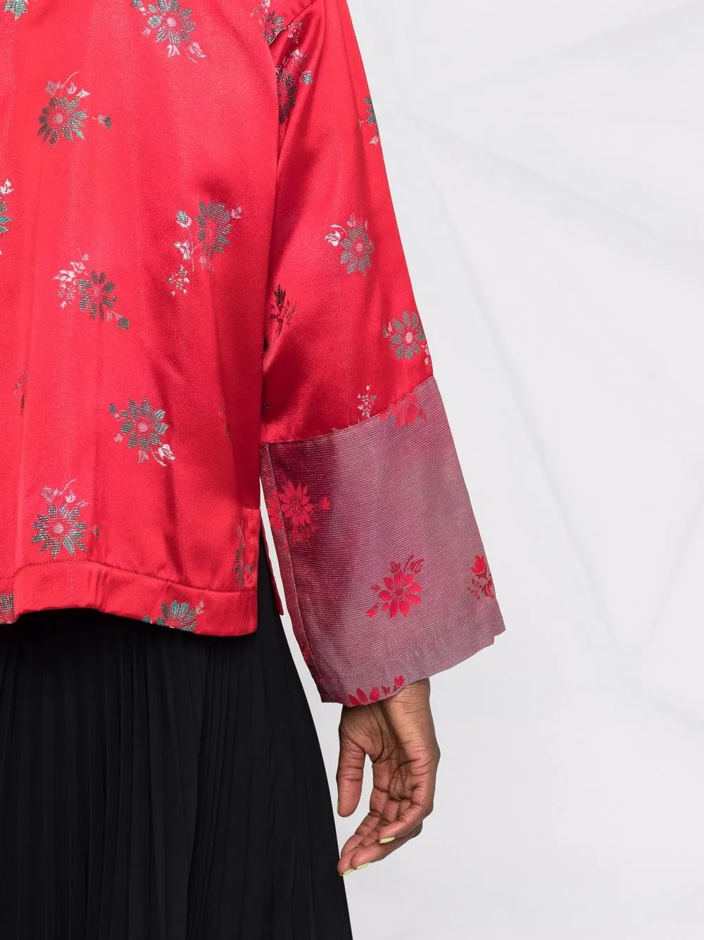 Comme Des Garçons Comme Des Garçons Metallic jack Rood