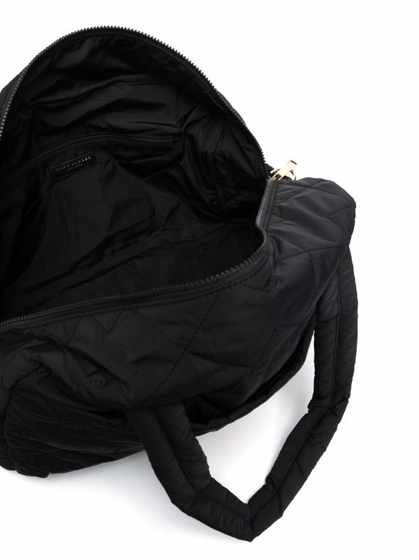 Marc jacobs black quilted on sale backpack