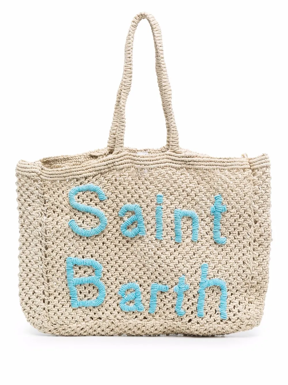 фото Mc2 saint barth сумка-тоут с вышитым логотипом