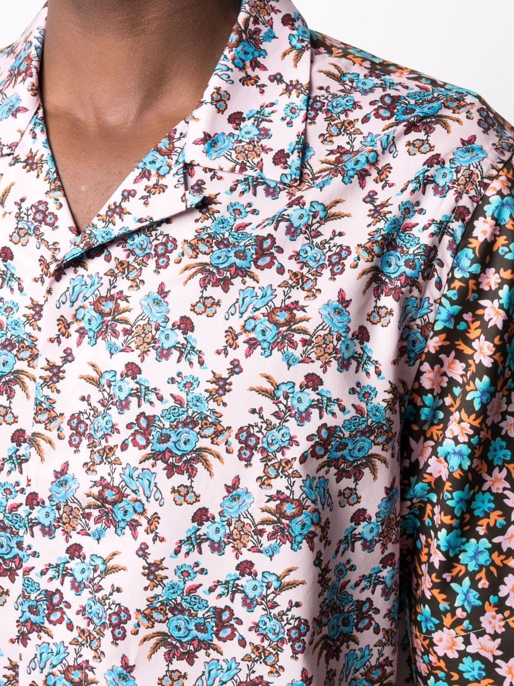 фото Paul smith рубашка с короткими рукавами и цветочным принтом