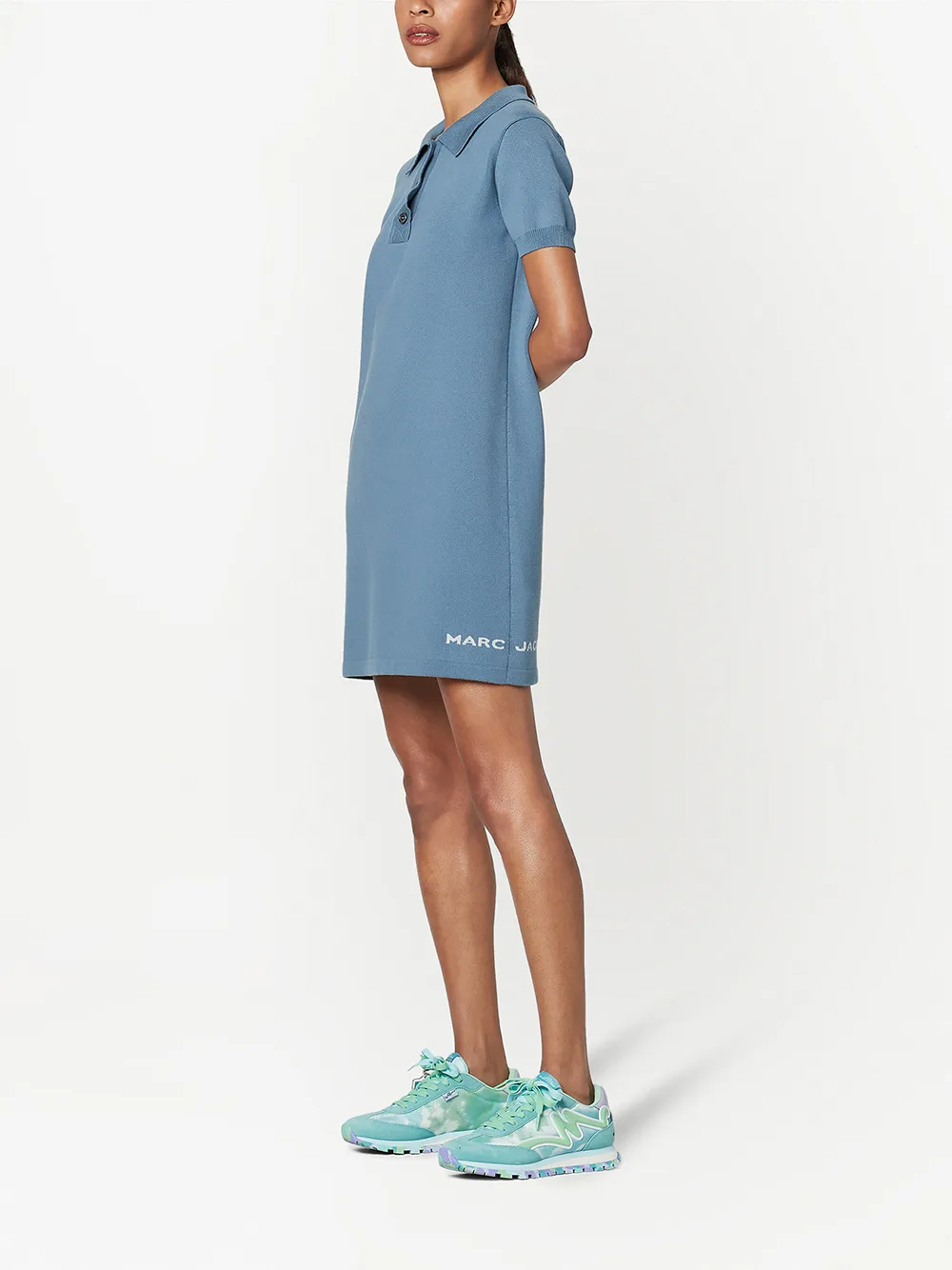 фото Marc jacobs платье-рубашка поло the tennis