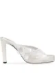 Image 1 of Fendi sequined slip-on 95mm sandals