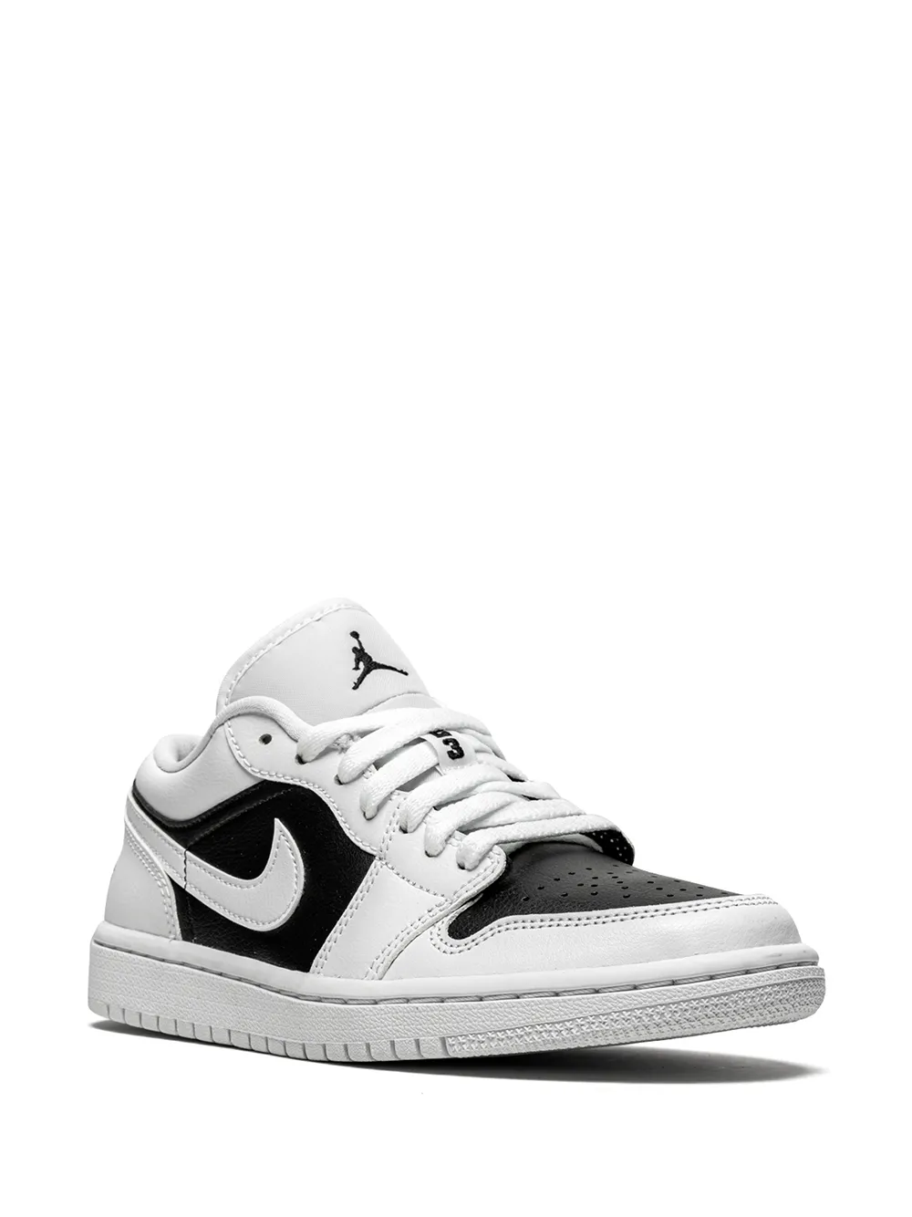 Shop Jordan Air  1 Low "panda" Sneakers In White