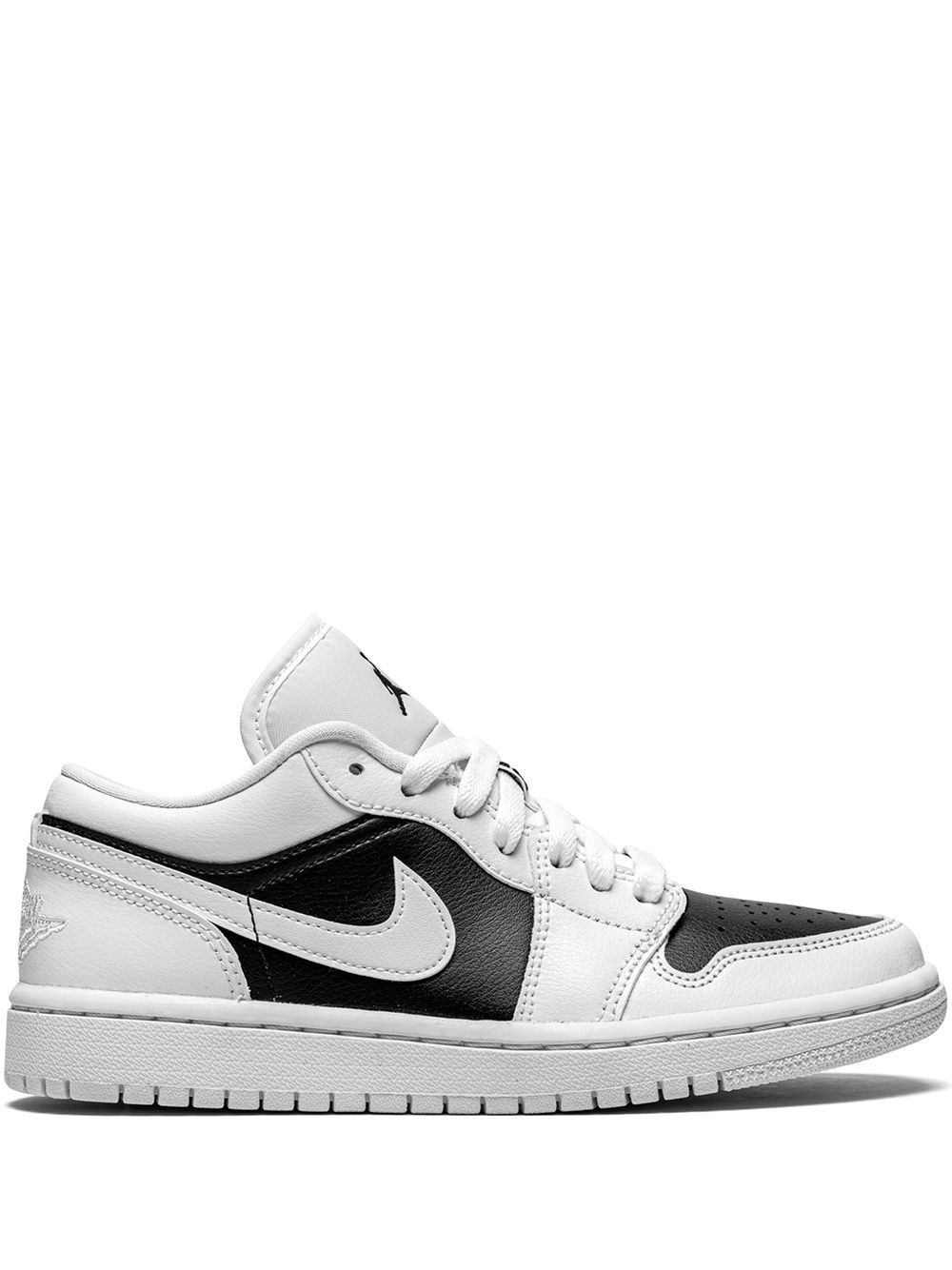 Shop Jordan Air  1 Low "panda" Sneakers In White
