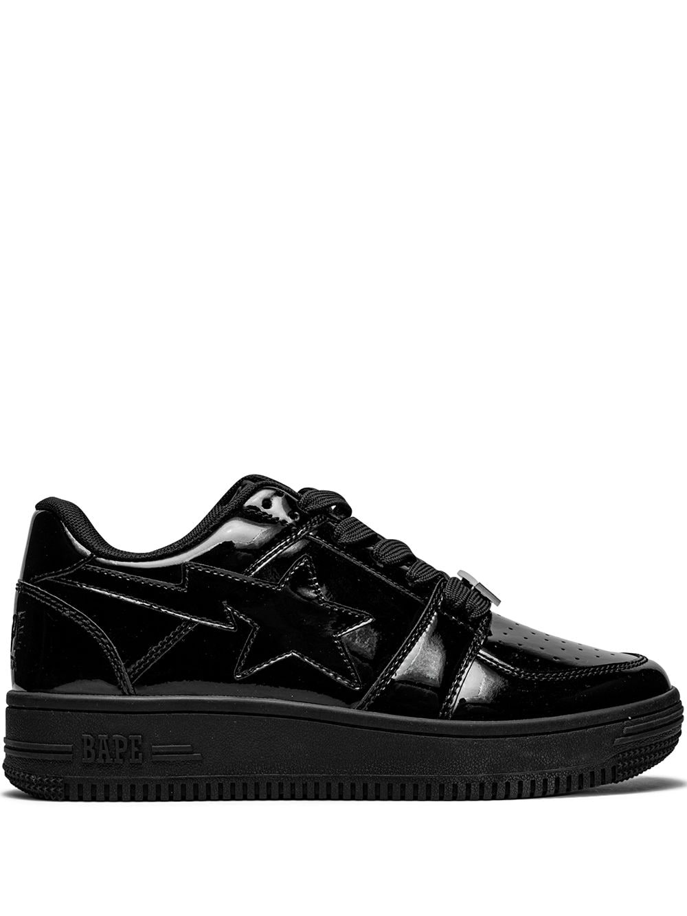 A Bathing Ape Bapesta Low-top Sneakers In Schwarz