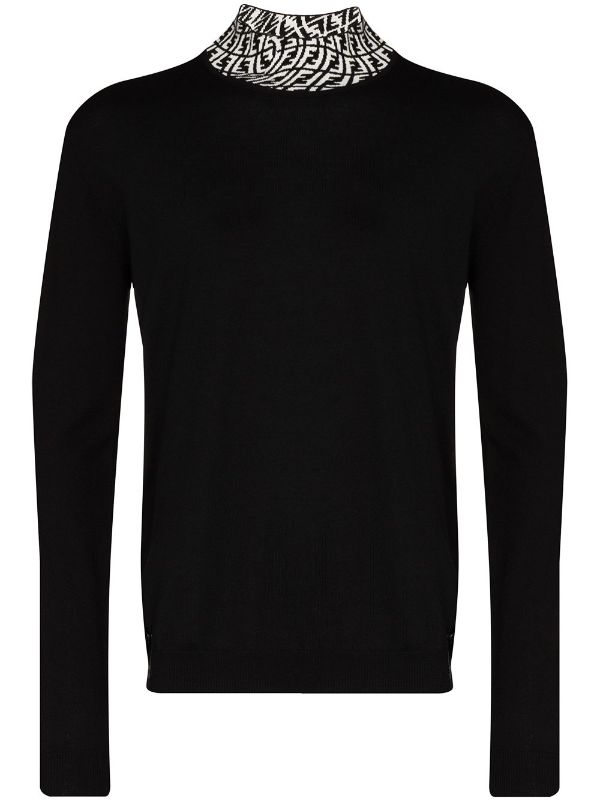 fendi high neck t shirt