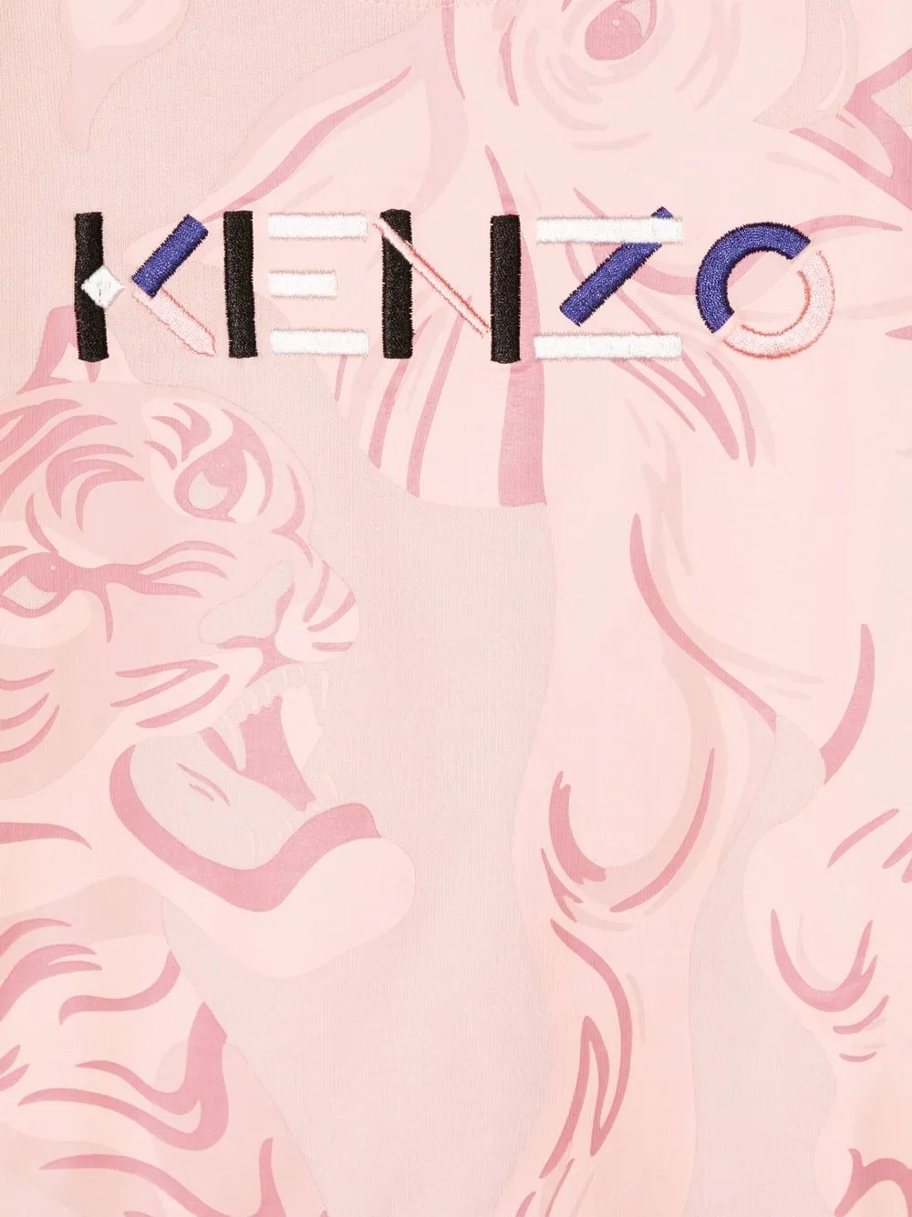 фото Kenzo kids толстовка с вышитым логотипом