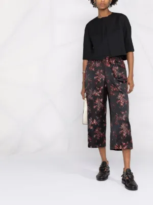 Pantaloni crop di Comme Des Garçons Comme Des Garçons da donna