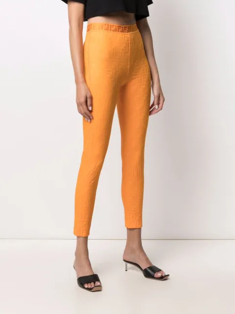 fendi leggings monogram