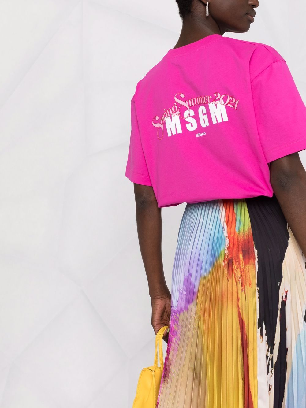 фото Msgm футболка с логотипом