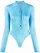 Image 1 of Dodo Bar Or ribbed-knit open-back bodysuit