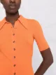 Dodo Bar Or ribbed polo jumper