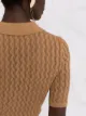 Dodo Bar Or top con cuello oversize