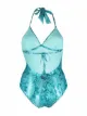 Image 2 of LIU JO snakeskin print open-back swimsuit