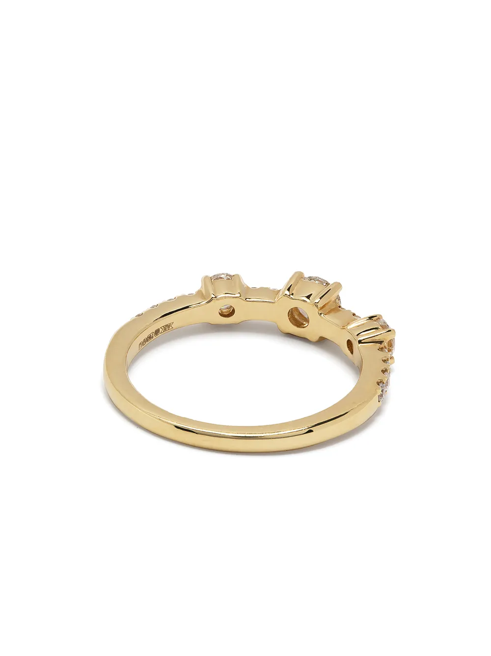 18kt Yellow Gold Collins Diamond Ring