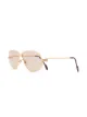 Immagine 2 di Cartier Occhiali da sole modello aviator Pre-owned