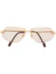 Immagine 1 di Cartier Occhiali da sole modello aviator Pre-owned