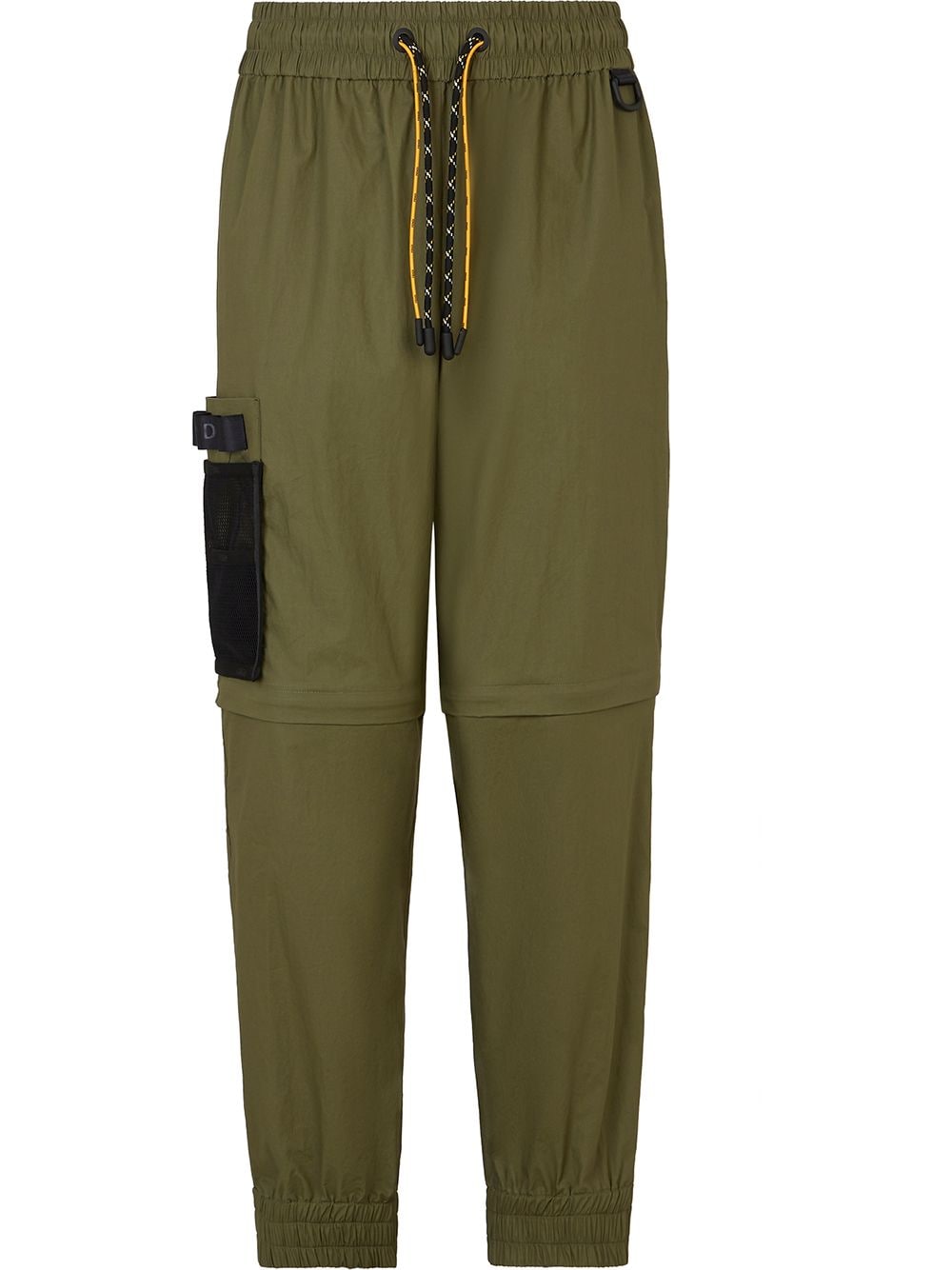 convertible zipped cargo trousers