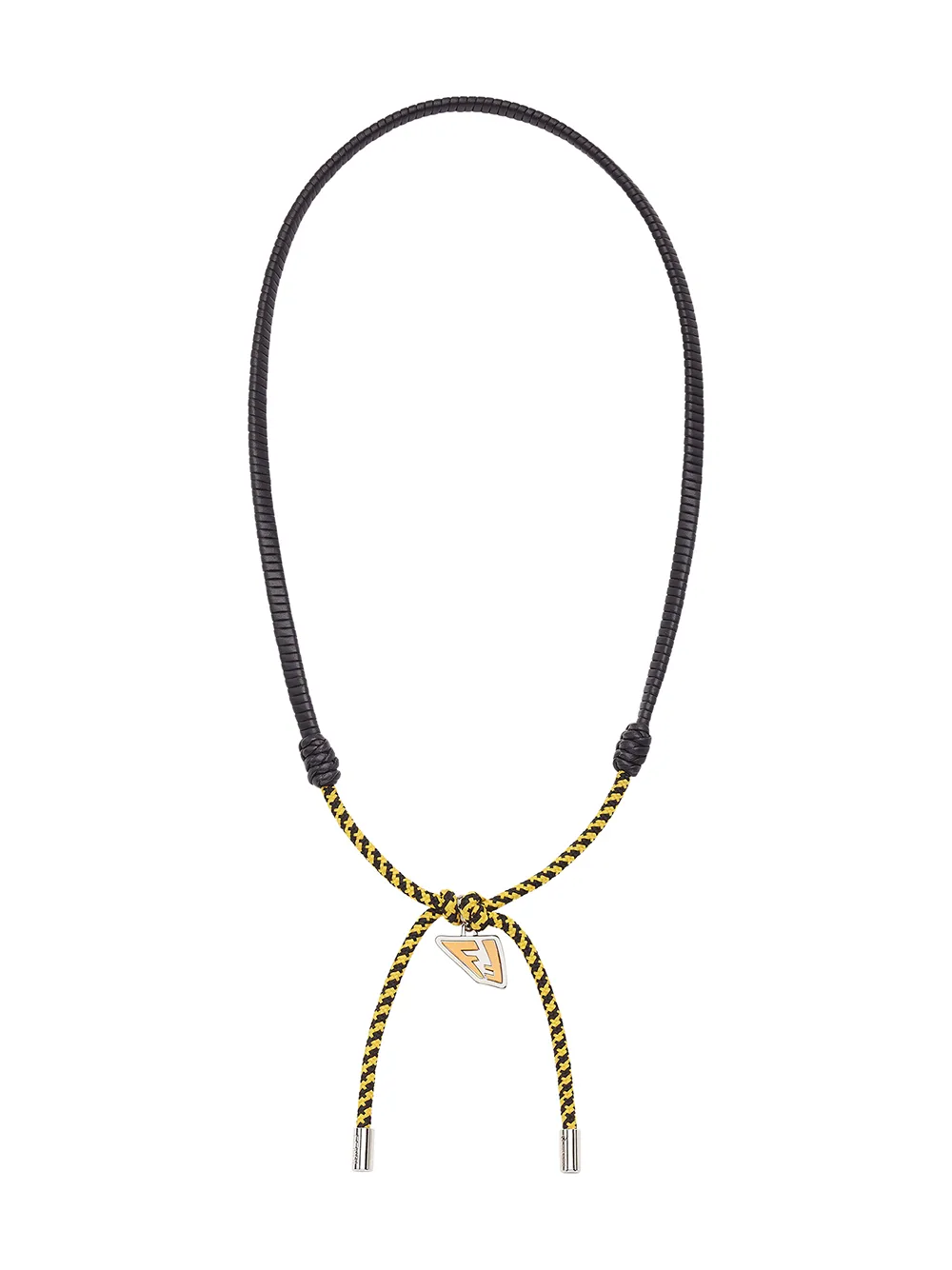 Fendi колье с логотипом FF