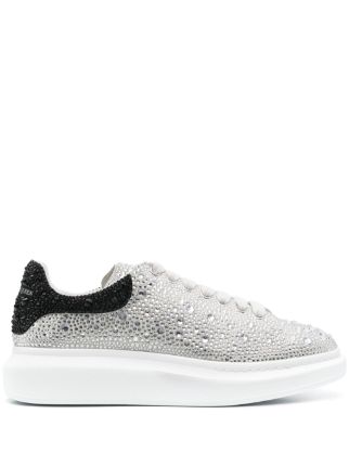 Alexander McQueen Baskets Oversized Blanc FARFETCH FR