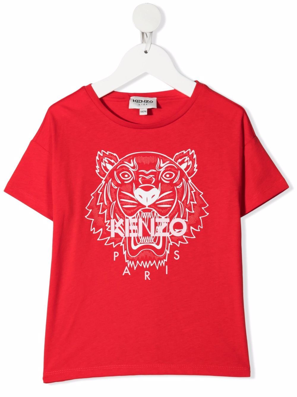 

Kenzo Kids playera con logo - Rojo