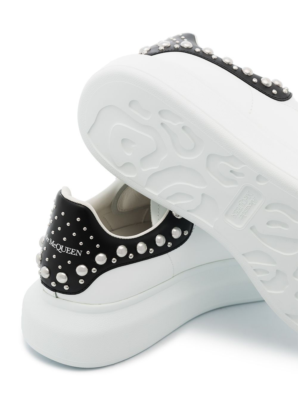 Alexander McQueen Oversized Embellished low-top Sneakers - Farfetch