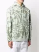 Kenzo abstract-pattern drawstring hoodie