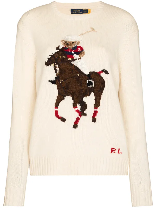 farfetch ralph lauren bear