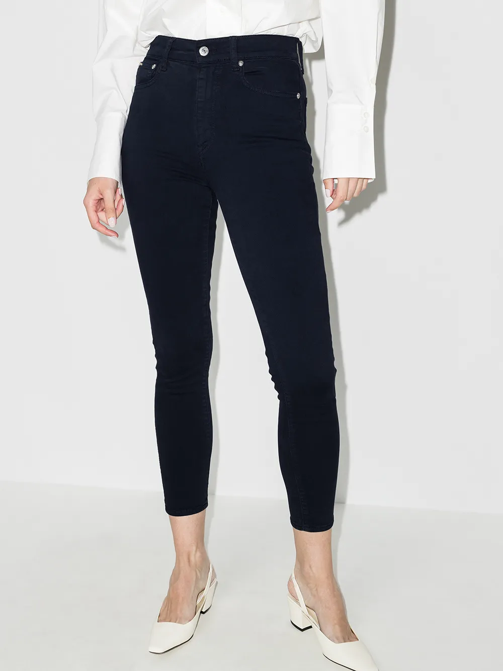 Image 2 of Polo Ralph Lauren skinny contrast logo jeans