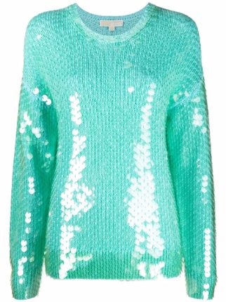 michael kors embellished sweater