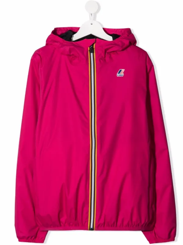 k way pink jacket
