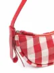 Kate Spade checked cotton tote bag