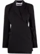 Image 1 of Off-White tie-fastening logo blazer