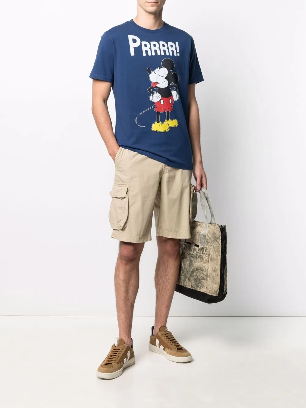 фото Mc2 saint barth футболка с принтом mickey mouse