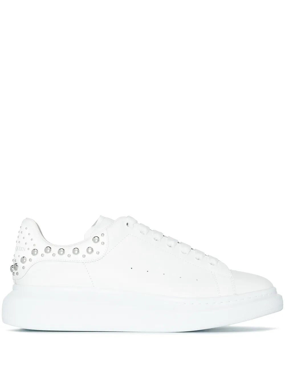 Alexander McQueen Oversize embellished low-top sneakers