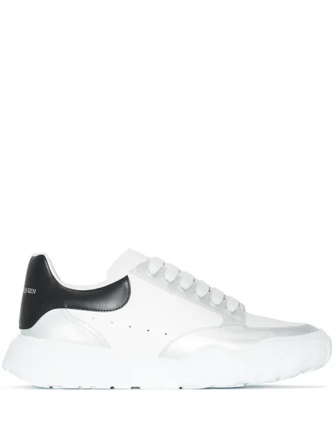 Alexander McQueen Court leather low-top sneakers