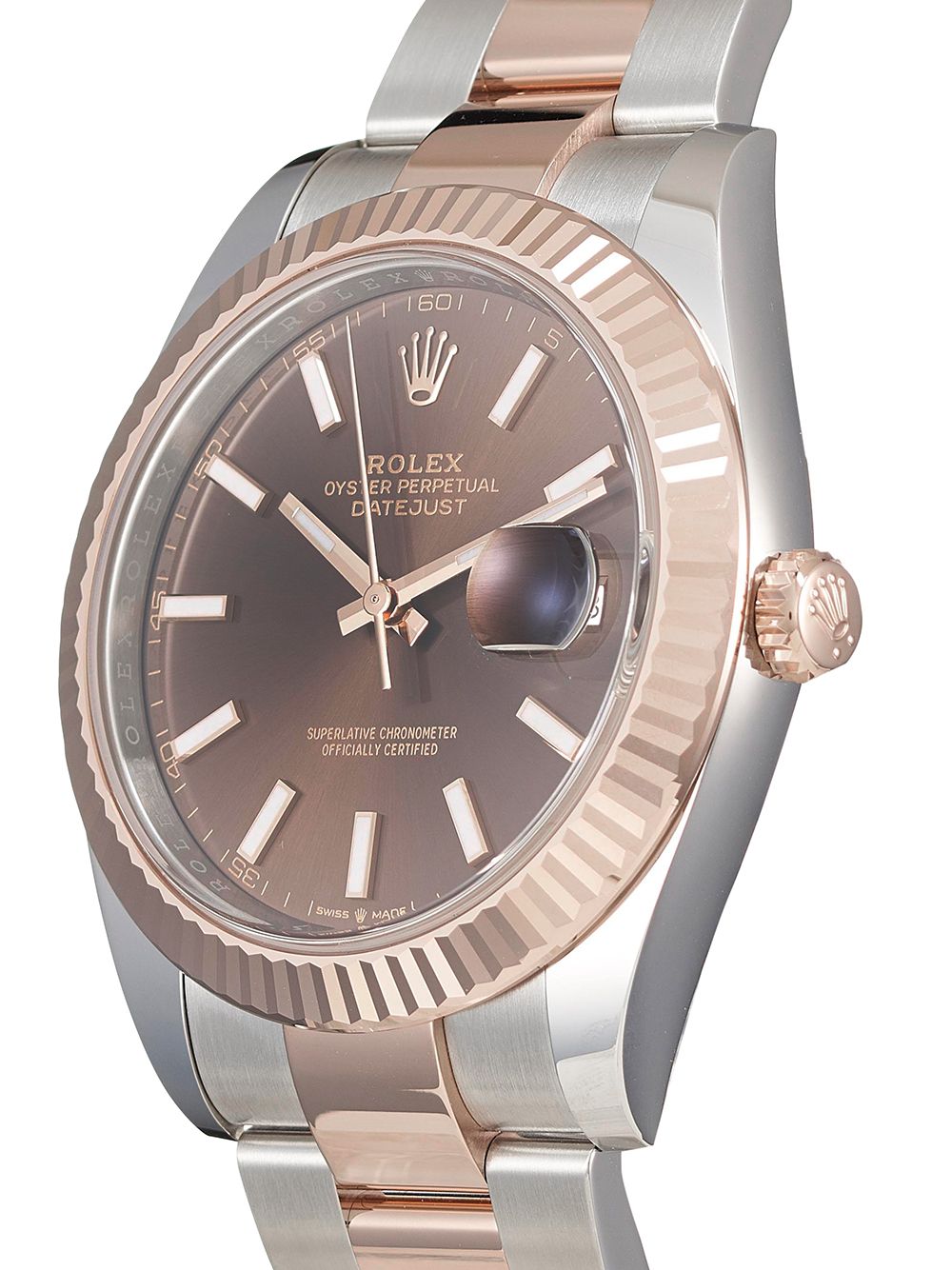 фото Rolex наручные часы datejust pre-owned 41 мм 2021-го года