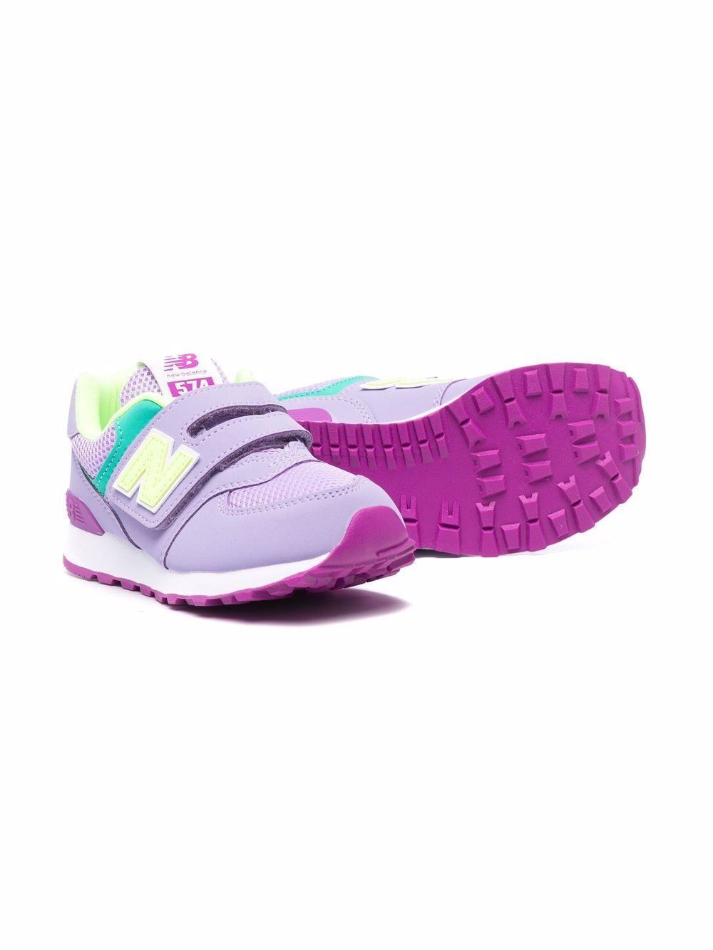 фото New balance kids кроссовки 574 на липучках