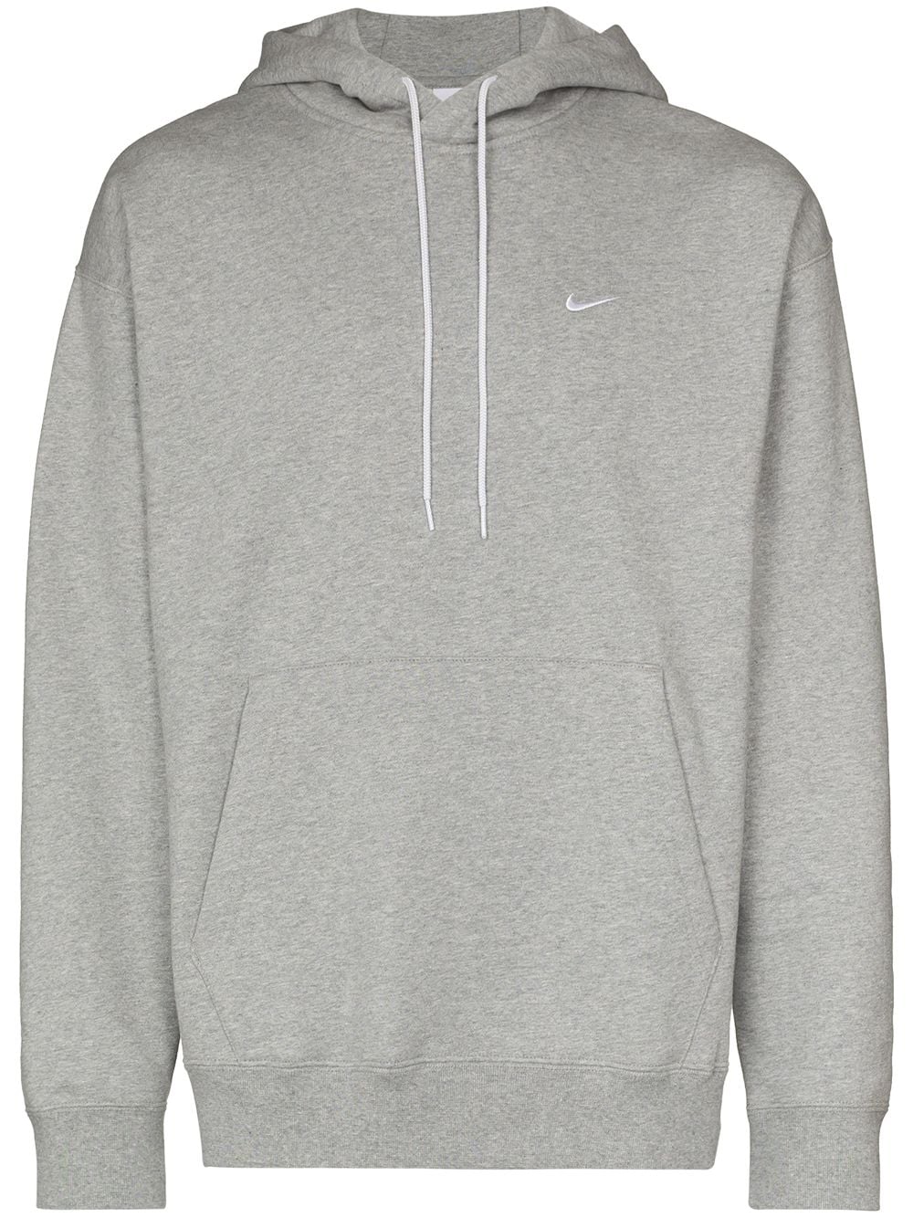 Nike Swoosh Logo Drawstring Hoodie - Farfetch