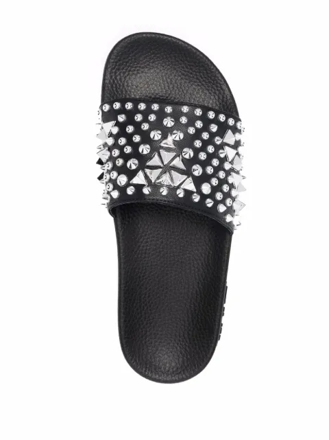 farryn studded slides