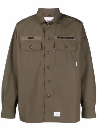 WTAPS Buds long-sleeve Shirt - Farfetch