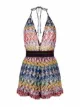 Image 2 of Missoni Mare zigzag-knit halterneck jumpsuit