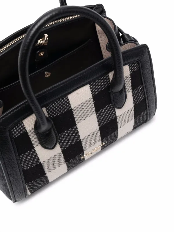 kate spade checkered tote