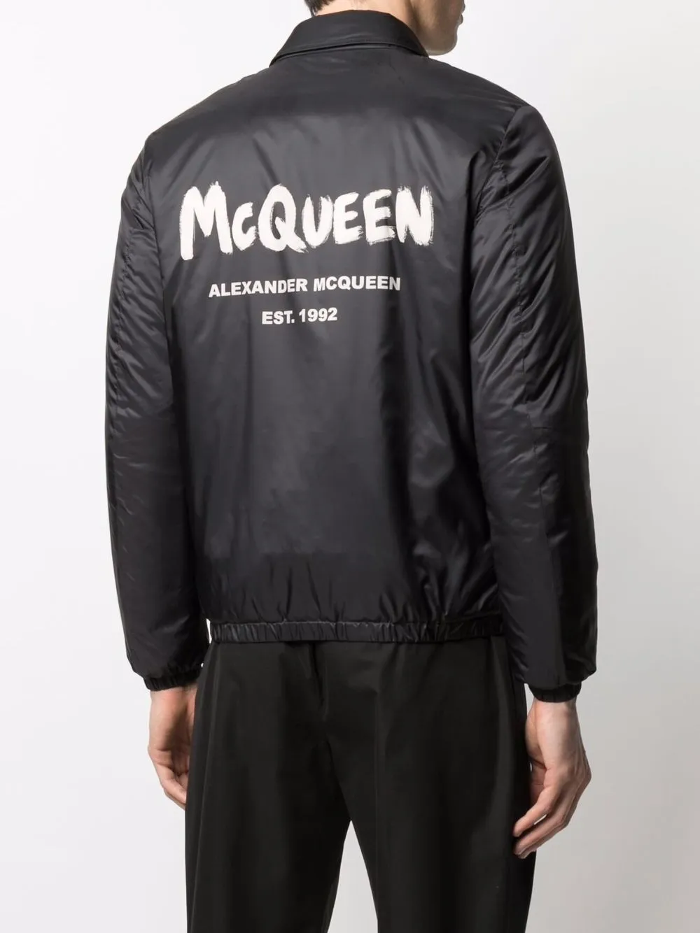 фото Alexander mcqueen бомбер с логотипом
