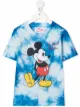 Image 1 of Mc2 Saint Barth Kids Mickey Mouse tie-dye T-shirt